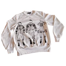 Chanel-Cosmonaute Astronaute Sweat CHANEL Blanc-Blanc