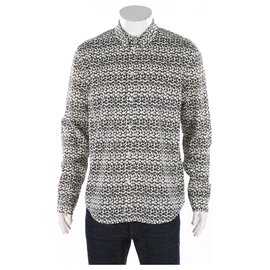 Camicia Samsoe & Samsoe Nero Bianco