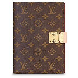 Louis Vuitton notebook new Brown