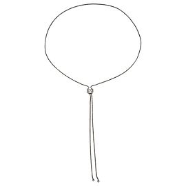 Collar Piaget, "Posesión", oro blanco y diamantes. Otro