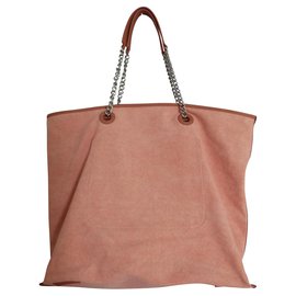 Pinko-Handbags-Brown,Silvery,Pink