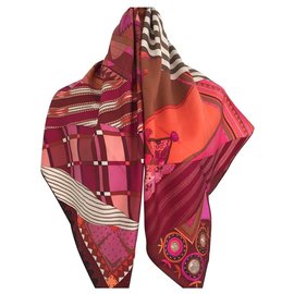 Hermès-"Cupones indios"-Multicolor