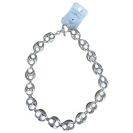 Autre Marque Collana in argento chicco di caffè Argento