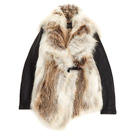Barbara Bui FOX AND LAMB FR38 Black Beige
