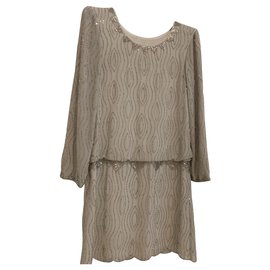 Rene Derhy-Girl's dress-Silvery,Grey
