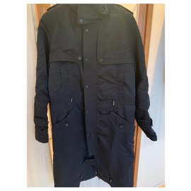 Just Cavalli-Homem de casaco e capa de chuva-Preto