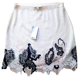 3.1 Phillip Lim-Lace skirt-White