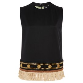 Dsquared2 Sachicko top black wool Black
