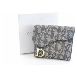 Dior-Dior Brieftasche-Blau