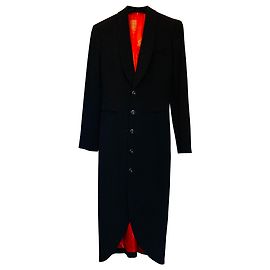 Jean Paul Gaultier Jackets Black Red