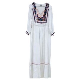 Antik Batik Vestidos Blanco