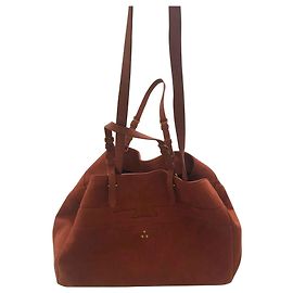 Jerome Dreyfuss Mauritius Deerskin Handbag Copper XL Copper
