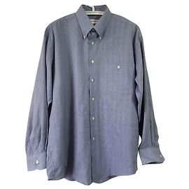 Camisa azul Yves Saint Laurent de algodón Azul