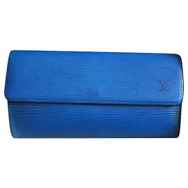 Louis Vuitton SARAH,Blue epi leather. Blue