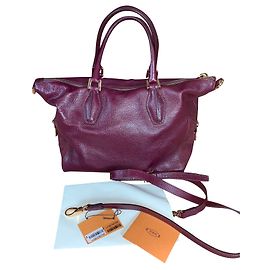 Tod's Modello D-Cube Soft Bowletto Bordò