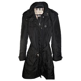 Burberry Brit Trench BURBERRY foderato e imbottito Nero