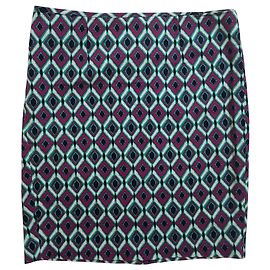 Autre Marque Willi Smith Cotton Mini Skirt Multicolors Multiple colors