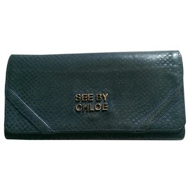 See by Chloé-Wallets-Blue