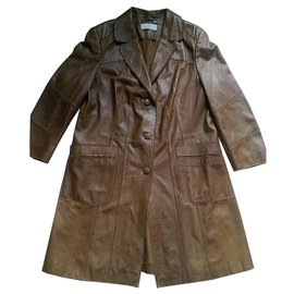 Autre Marque Elegance Paris Lammlederjacke Camel Andere