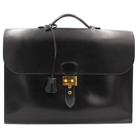 Hermès-Sac a Depeches-Black