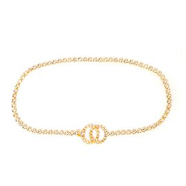 Chanel HAUTE COUTURE CC RHINESTONE Doré