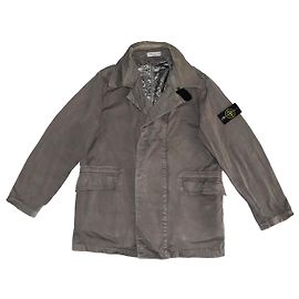 Stone Island Blazer Jacken Grau