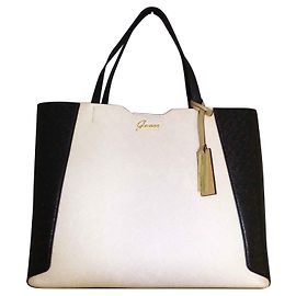 Guess Handtaschen Schwarz Aus weiß