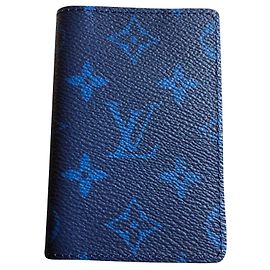 Louis Vuitton taigarama wallet Blue