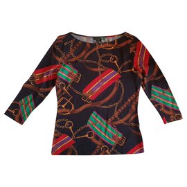 Top de algodón multicolor Ralph Lauren Multicolor
