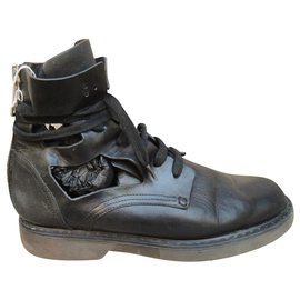 See By Chloé openwork boots Black