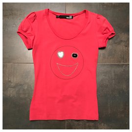 Love Moschino-Top-Rosso