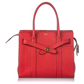 Mulberry Red Zipped Bayswater Red