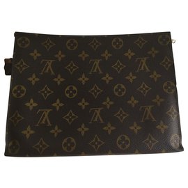 Louis Vuitton-Clutch bags-Brown