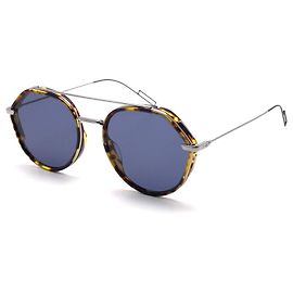 OCCHIALI DIOR "DIOR0219S", TARTARUGA E BLU sunglasses lunettes Multicolore