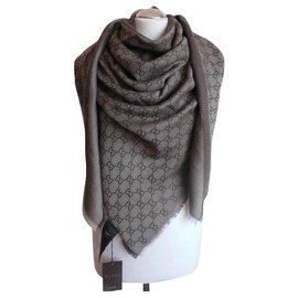 sciarpa nuova gucci marrone Marrone