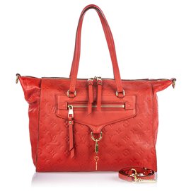 Louis Vuitton-Louis Vuitton Red Empreinte Lumineuse PM-Red