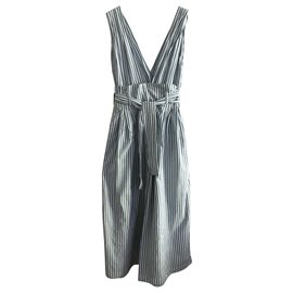 Mes Demoiselles ... Overalls Weiß Blau