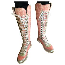 Sneakers alte Chanel Rosa