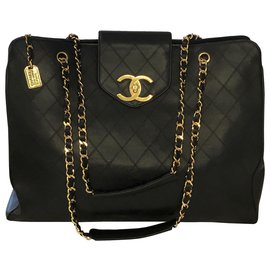 Chanel-Bolsa de viaje XL-Negro