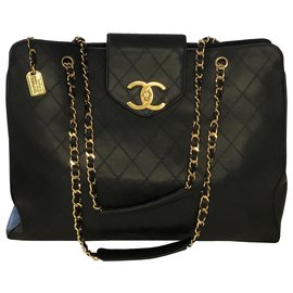 Chanel-Borsa da viaggio XL-Nero