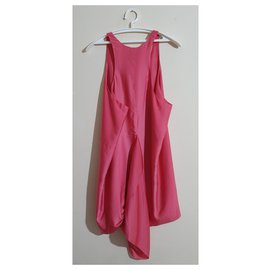 Acne-Dresses-Pink