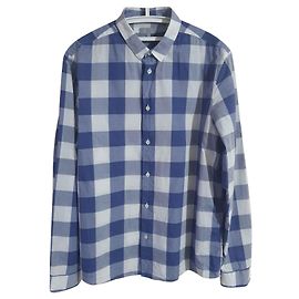 Cos Cotton Tartan Shirt Blue Multi Blue Multiple colors