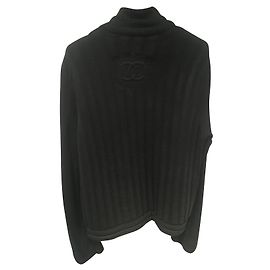 Chanel Chandails Noir