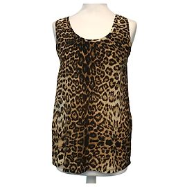 Hôtel Particulier Silk Leopard Print Top Multiple colors