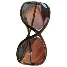 Tom Ford-Gafas de sol-Marrón claro,Caramelo