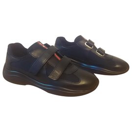 Prada-Prada Sneakers, Size 38,5-Black