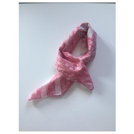 Dior-Sciarpe di seta-Rosa