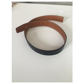 Hermès-Cinturones-Castaño