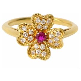 Anello Nina Ricci Diamond Ruby Nina Ricci Giallo