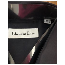 Christian Dior-Shirts-Navy blue